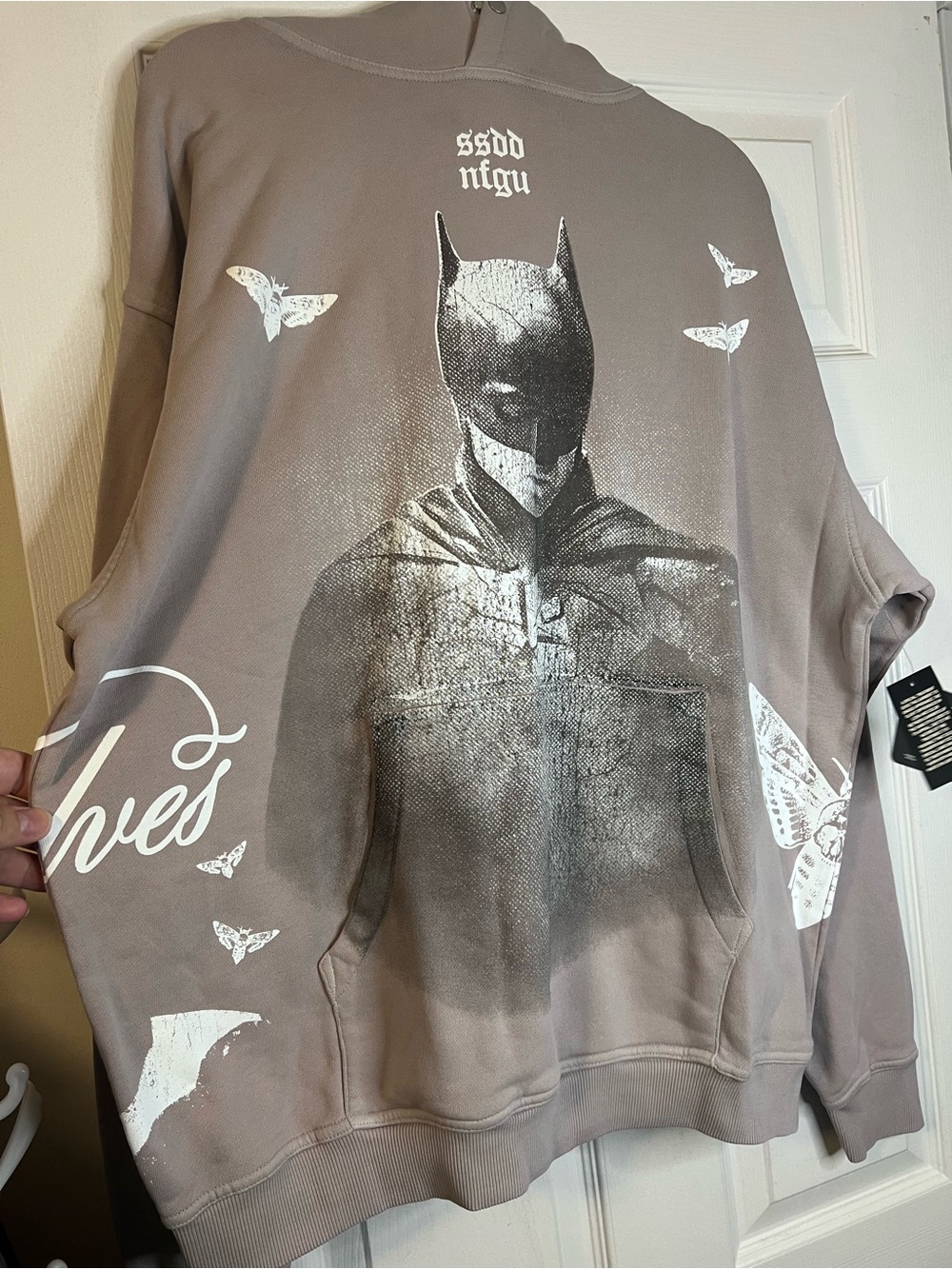 #1010 NWT Darc Sport x Batman Pierce Hoodie Quartz 1 of 500 L